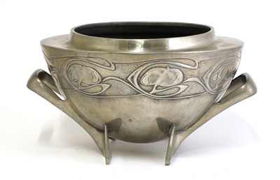 Lot 35 - A Tudric pewter rose bowl