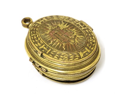 Lot 356 - TRAVEL RELIQUARY