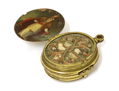 Lot 356 - TRAVEL RELIQUARY