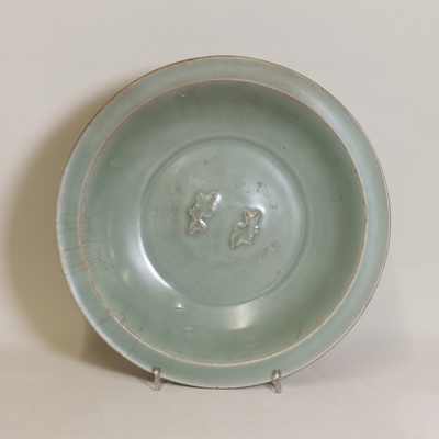 Lot 6 - A Chinese Longquan celadon dish