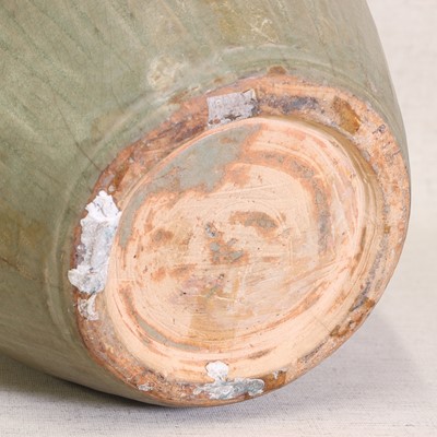 Lot 17 - A Chinese Longquan celadon jar