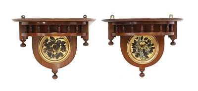 Lot 130 - A pair of Aesthetic wall brackets