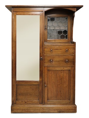 Lot 169 - A Liberty & Co. oak wardrobe