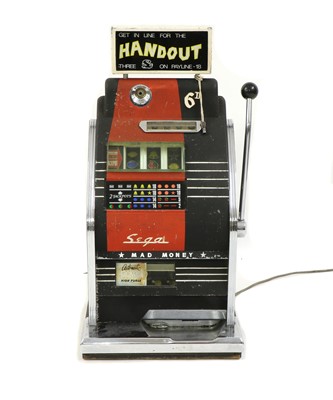 Lot 229A - A Sega 'Mad Money' one armed bandit