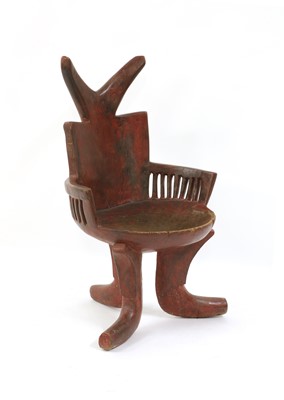 Lot 152 - ETHIOPIAN CHAIR