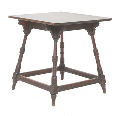 Lot 132 - An Eastlake oak side table