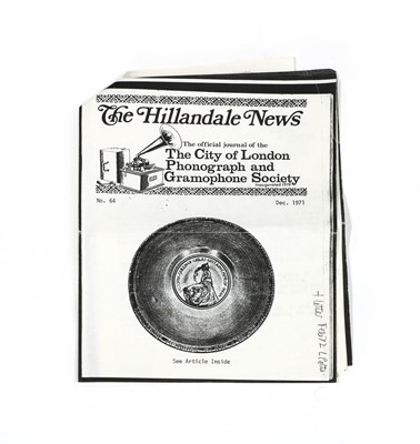 Lot 23 - Emile Berliner 7in Shellac L.4.x: Highly decorative 'Plate'