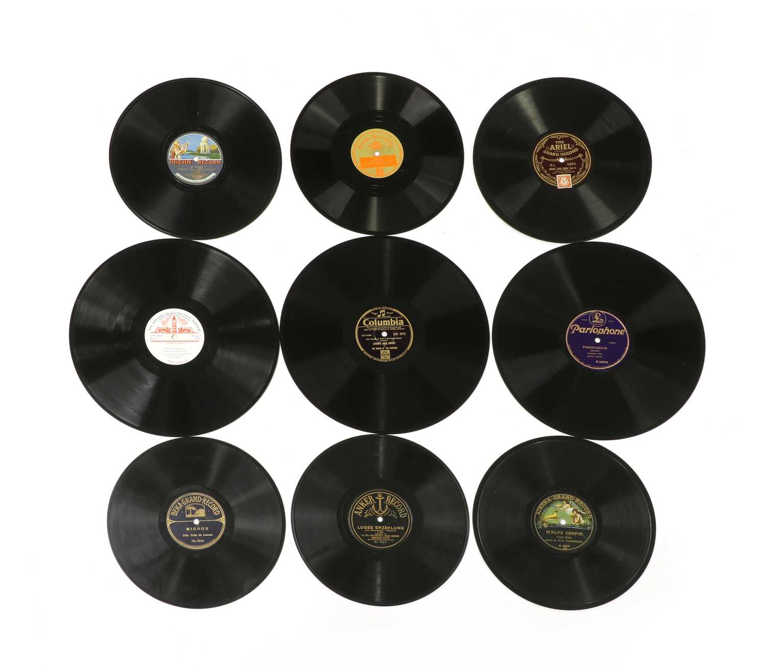 Lot 34 - Excellent selection (100+) Jazz, Opera, Comedy, Royalty, Social History - Many Very Rare Items