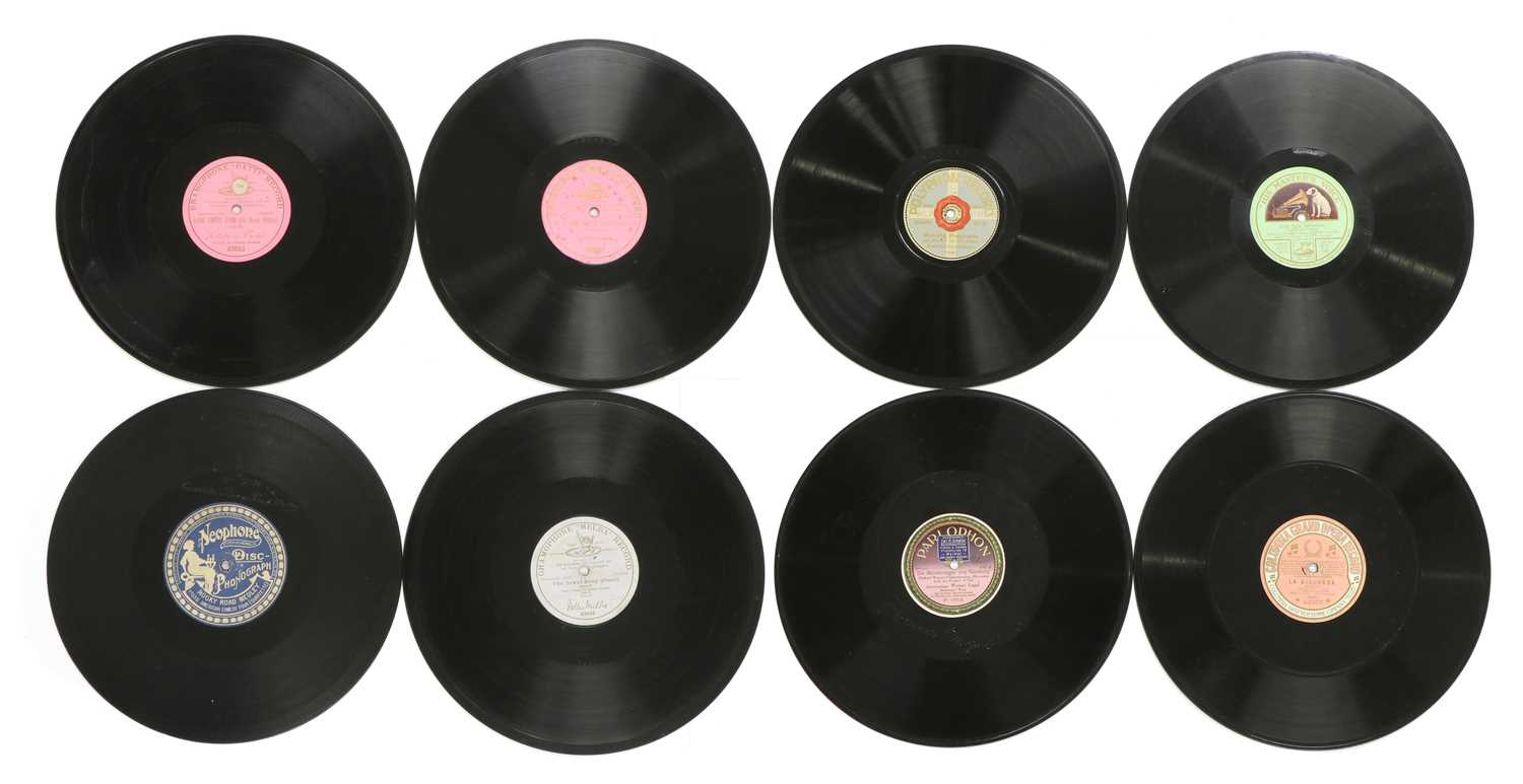 Lot 36 - Mixed: Mostly Opera but some Music Hall - HMV, Decca, Parlophone and Gramophone Monarch record (89)