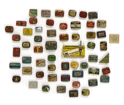 Lot 66 - Original decorative gramophone '78' needle tins (50+)