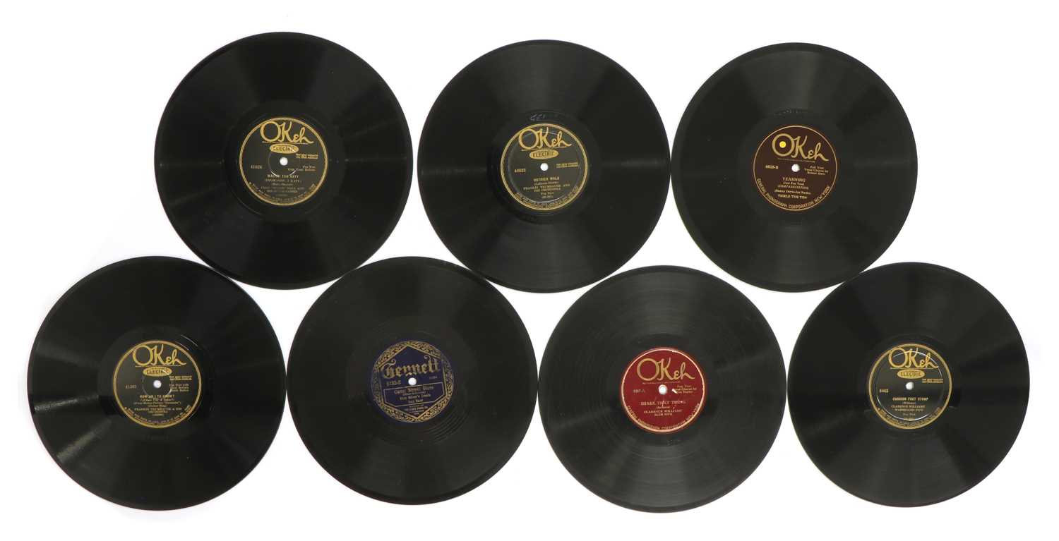 Lot 47 - Mixed Box of Shellac/Jazz, Music Hall and Opera: (76)
