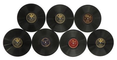 Lot 47 - Mixed Box of Shellac/Jazz, Music Hall and Opera: (76)