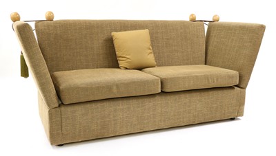 Lot 321 - A pair of modern Knole settees