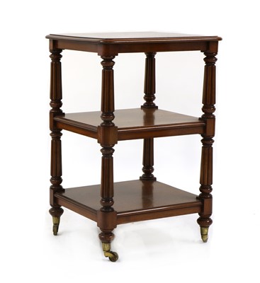 Lot 292 - A mahogany etagere