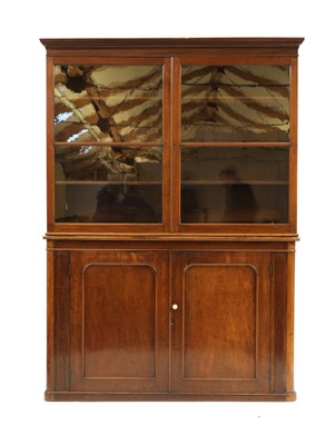 Lot 365 - A Victorian mahogany bookcase