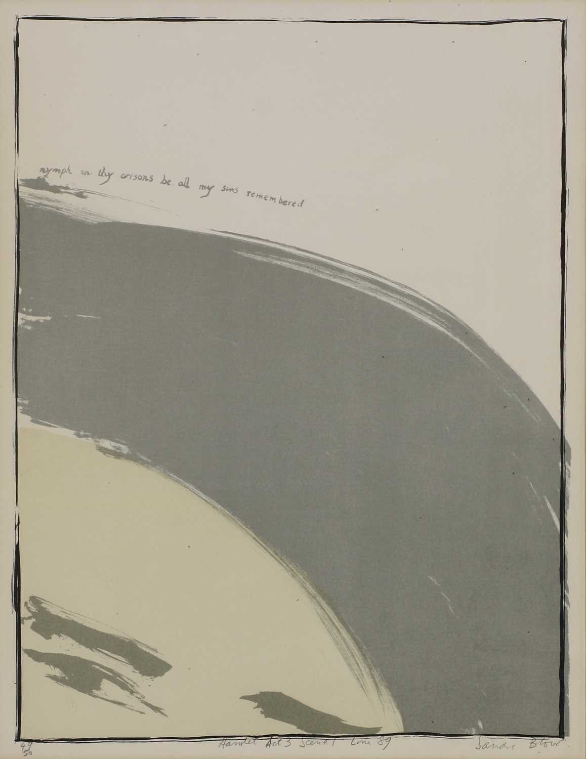 Lot 188 - Sandra Blow RA (1925-2006)
