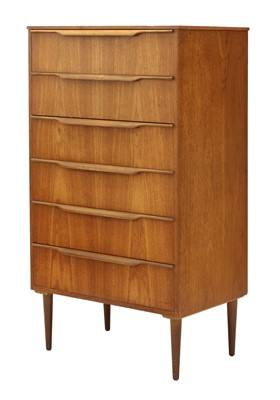 Lot 421 - A Danish teak chest