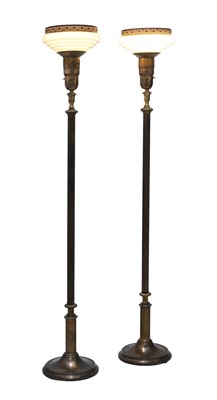 Lot 299 - A pair of American uplighters