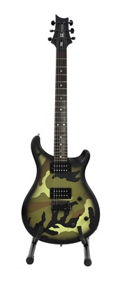 Lot 408 - A 2005 PRS SE Standard 'camo' electric guitar