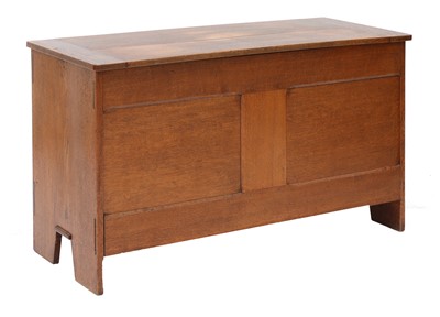Lot 217 - An oak coffer