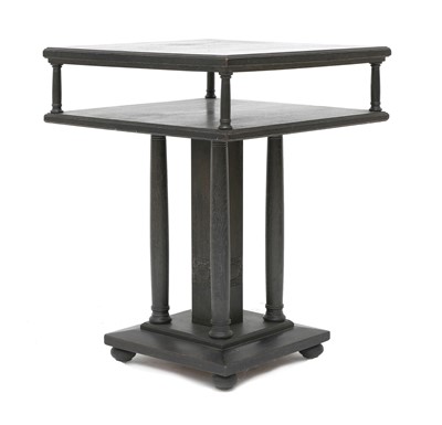 Lot 115 - An ebonised oak Secessionist table