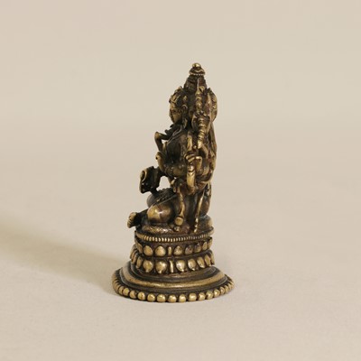 Lot 86 - An Indian bronze bodhisattva