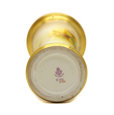 Lot 81 - A Royal Worcester porcelain vase