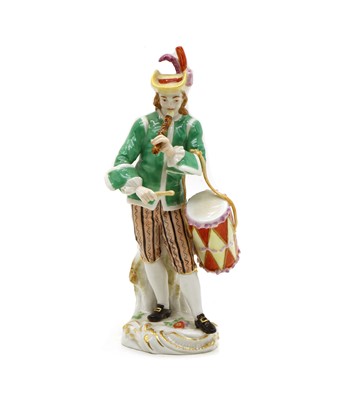 Lot 110 - A Meissen porcelain figure