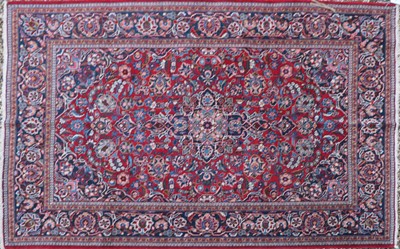 Lot 260 - A hand knotted Kashan rug
