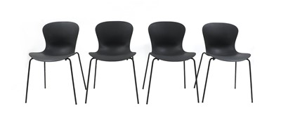 Lot 374 - A set of four Fritz Hansen 'NAP' chairs