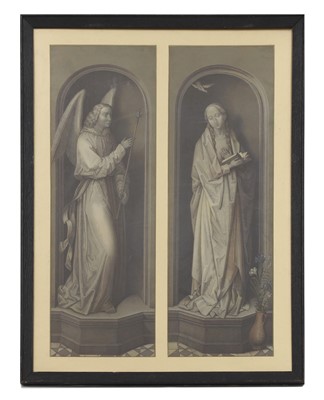 Lot 134 - A collection of four Arundel Society chromolithographs