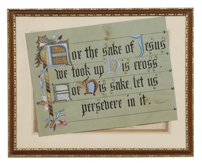 Lot 134 - A collection of four Arundel Society chromolithographs