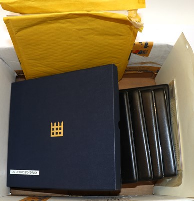 Lot 222 - Eleven albums of GB and foreign coins