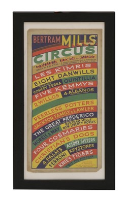 Lot 94 - 'BERTRAM MILLS CIRCUS'