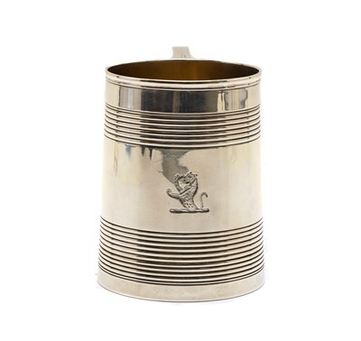 Lot 57 - A George III silver mug