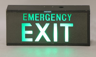 Lot 465 - 'EMERGENCY EXIT'