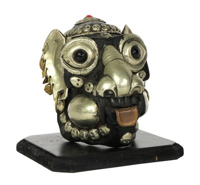 Lot 619 - TIBETAN SKULL BOWL