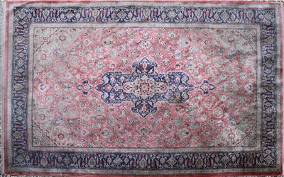Lot 358 - Two Isfahan type rugs