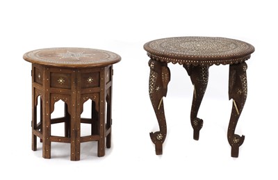 Lot 526 - An Anglo-Indian occasional table