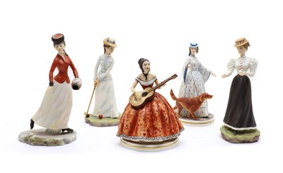 Lot 241 - A group of Royal Worcester limited edition figures