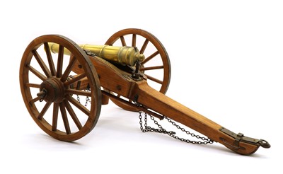 Lot 292 - A model field canon