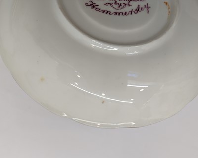 Lot 315 - A Hammersley porcelain tea service