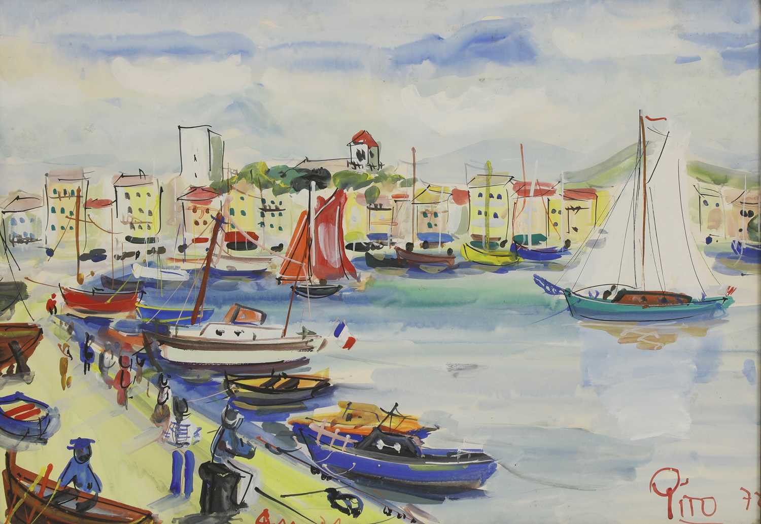 Lot 202 - Pito aka Alain Ducot (French, 1924-2000)