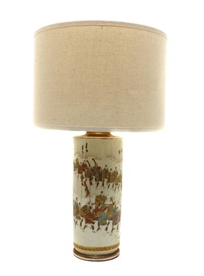 Lot 62A - A Japanese Satsuma ware vase