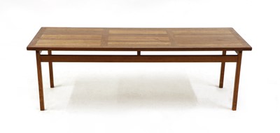 Lot 349 - A France & Daverkosen teak coffee table