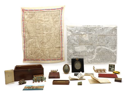 Lot 195A - A collection of printed maps