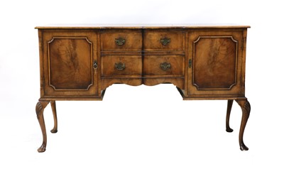 Lot 360 - A Maple and Co walnut dining room suite
