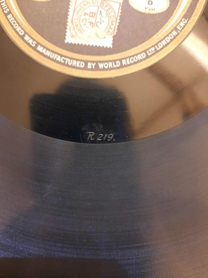 Lot 55 - Shellac and Vinyl – Various Mixed Group