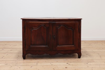 Lot 538 - A Louis XV provincial walnut armoire