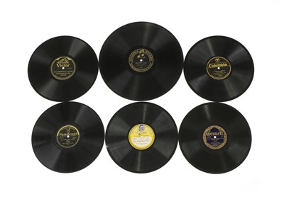 Lot 60 - Rare group of mixed Shellac Blues/Jazz records (6)